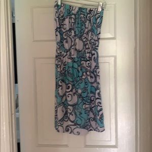 Lilly Pulitzer strapless dress XS